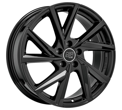 16'' 5x114.3 MSW 80-5 Gloss Black ET32 6.5J