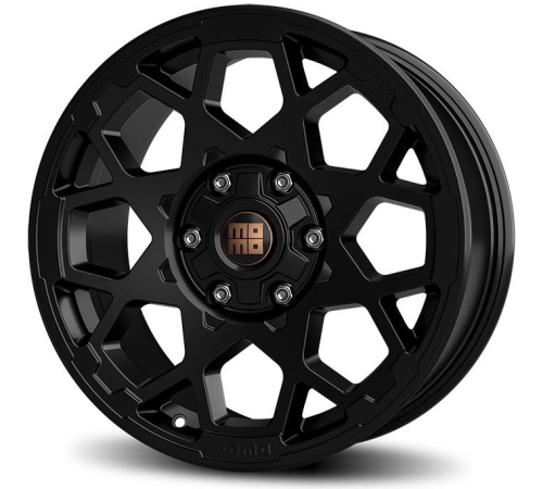 18'' 6x139.7 Momo Heavy Duty Matt Black ET20 8.5J