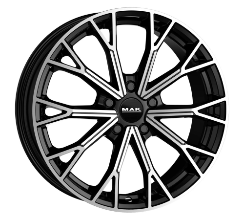 19'' 5x112 MAK Asphalt Black Mirror ET40 7.5J