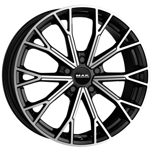 19'' 5x112 MAK Asphalt Black Mirror ET40 7.5J