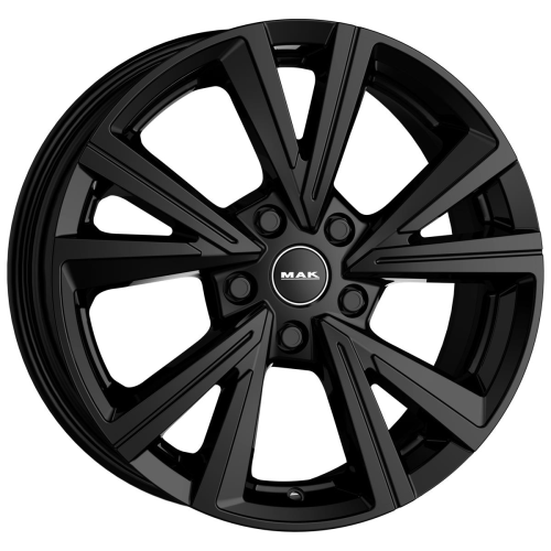 18'' 5x112 MAK Qvarz Gloss Black ET42 7.5J