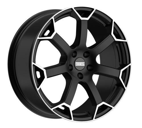 19'' 5x112 Fondmetal Zephyrus Matt Black Machined ET32 8.5J