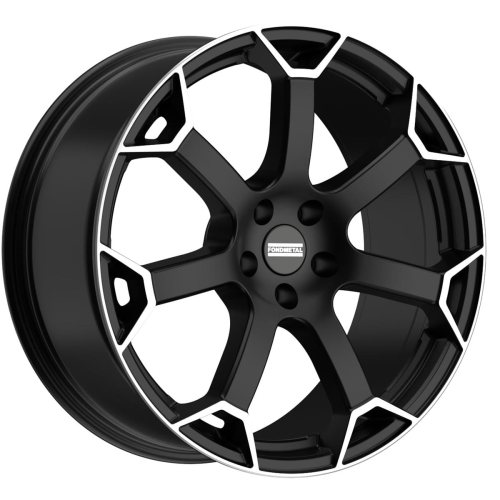 19'' 5x112 Fondmetal Zephyrus Matt Black Machined ET32 8.5J