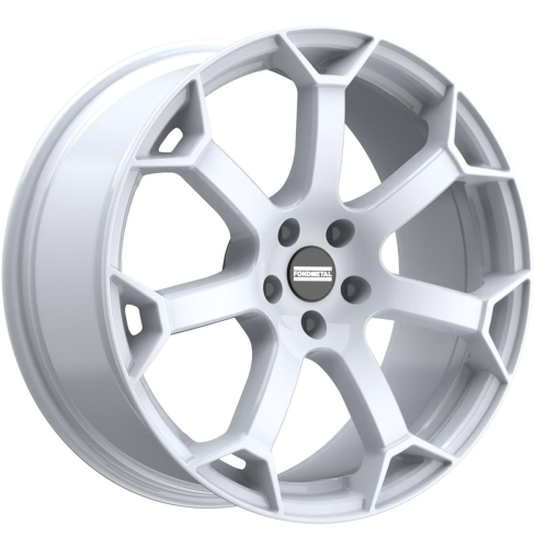20'' 5x112 Fondmetal Zephyrus Glossy White ET34 9J