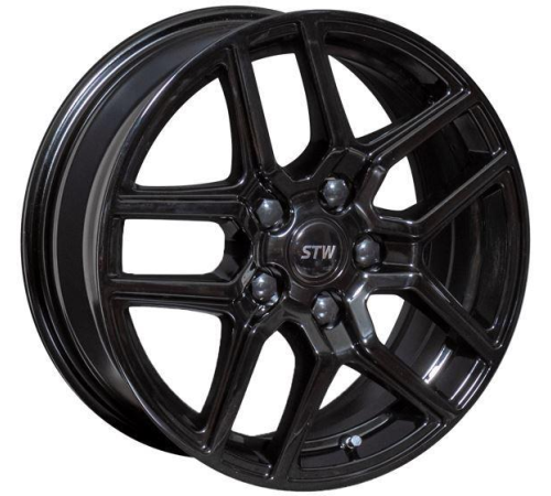 17'' 5x114.3 STW Drive Glossy Black ET38 7J