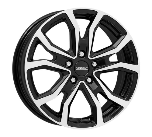 14'' 5x112 Dezent TV-Trailer dark Black/polished ET30 6J