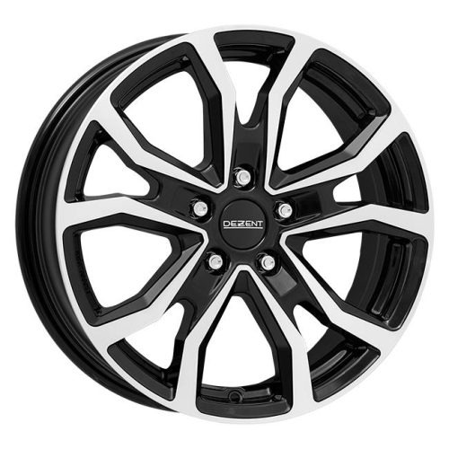 14'' 5x112 Dezent TV-Trailer dark Black/polished ET30 6J