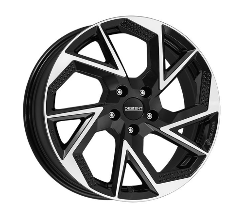 18'' 5x108 Dezent AP dark Black/polished ET44 7.5J