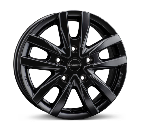 16'' 5x130 Borbet CW5 Black matt ET68 6J
