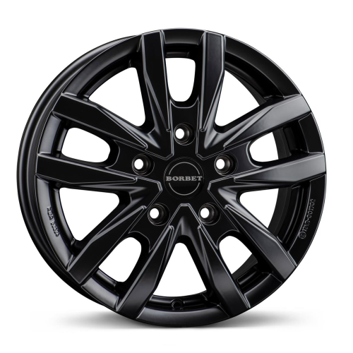16'' 5x130 Borbet CW5 Black matt ET68 6J