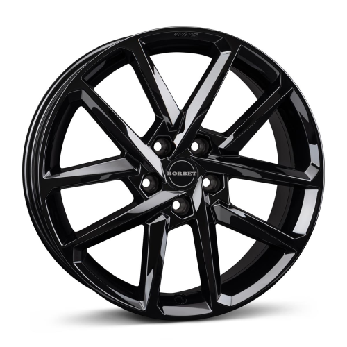 16'' 4x100 Borbet N black glossy ET43 6.5J