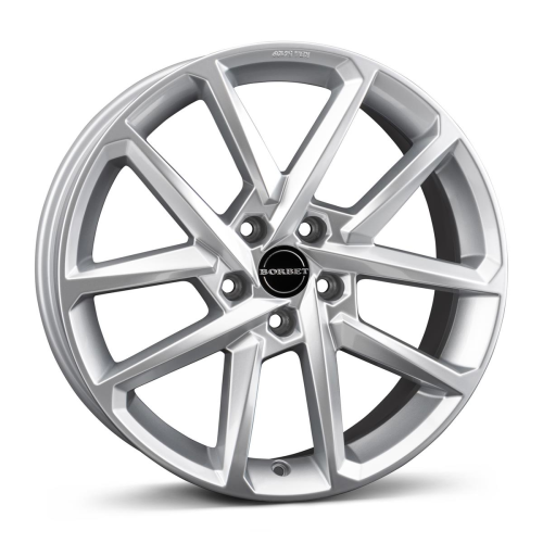 16'' 4x100 Borbet N Crystal Silver ET37 6.5J