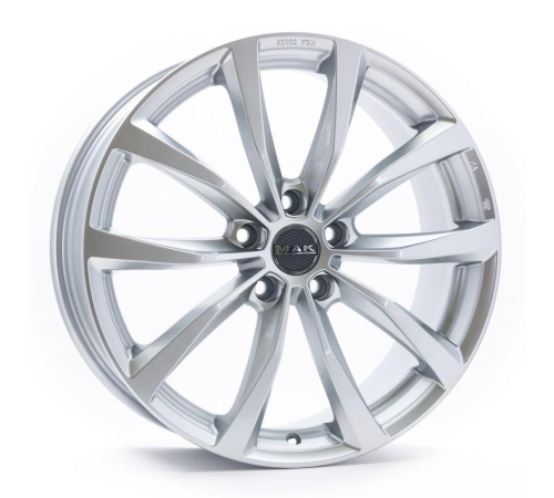 18'' 5x112 MAK Wolf Silver ET39 7.5J