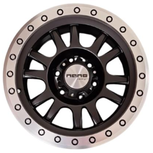16'' 6x139.7 Nano 5944 Full Matt Black ET-20 8J