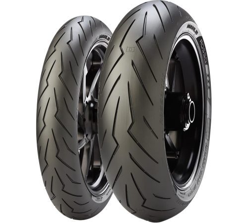 120/70ZR17 Pirelli DIABLO ROSSO III 58W TL SPORT TOURING & TRAC Front