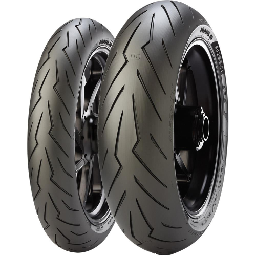 120/70ZR17 Pirelli DIABLO ROSSO III 58W TL SPORT TOURING & TRAC Front (D)