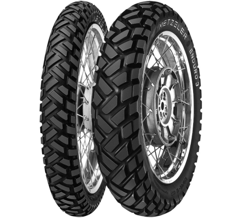 90/90-21 Metzeler ENDURO 3 SAHARA 54S TT ENDURO ON/OFF Front for DualPurpose bikes