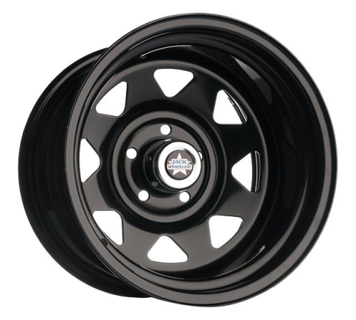 17'' 5x127 Jack Wheeler Rocky AT Matt Black ET-20 8J