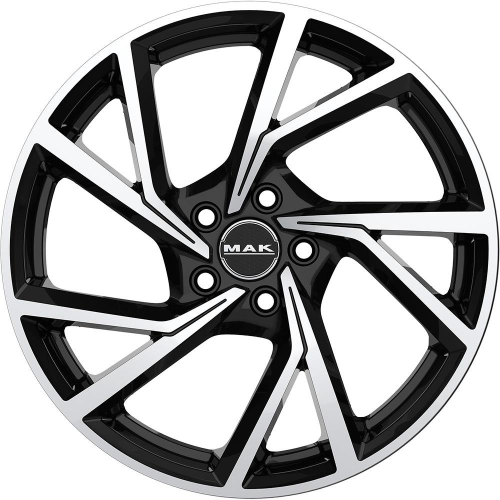 18'' 5x114.3 MAK Kassel Black Mirror ET48 7.5J