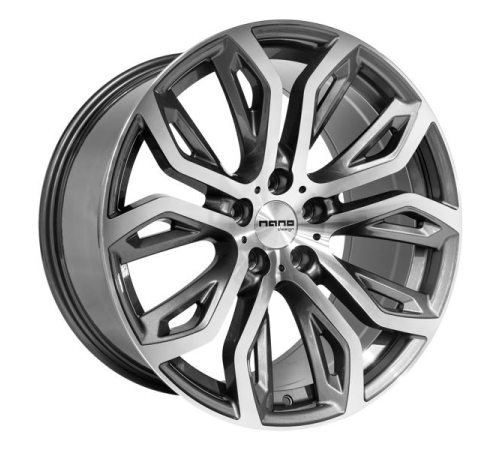 20'' 5x120 Nano BK510 Grey Polished ET35 9.5J