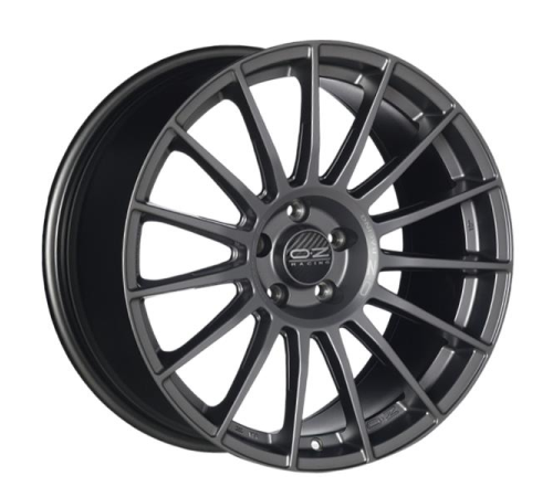 19'' x0 OZ Racing Superturismo LM Matt Graphite Silver Lettering ET0 8J