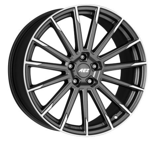 17'' 5x112 AEZ Atlanta Graphite matt/polished ET40 7.5J