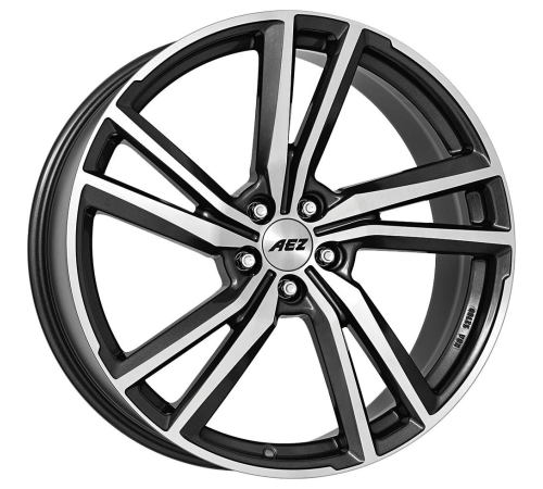 18'' 5x108 AEZ North dark Gunmetal/polished ET42 8J
