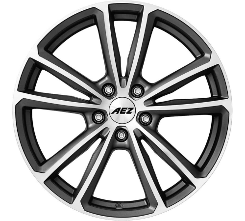 17'' 5x112 AEZ Tioga Graphite matt/polished ET35 7.5J