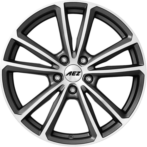 17'' 5x112 AEZ Tioga Graphite matt/polished ET35 7.5J
