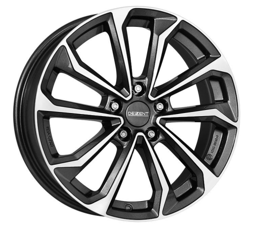 16'' 5x114.3 Dezent KS dark Gunmetal/polished ET40 6.5J