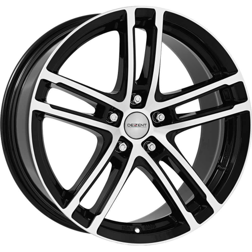 18'' 5x112 Dezent TZ-c dark Black/polished ET30 8J