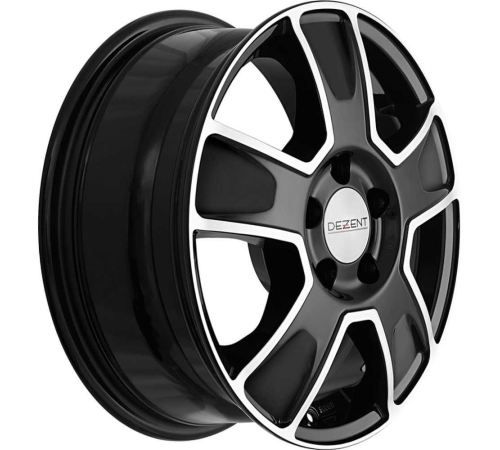 16'' 5x114.3 Dezent Van dark Black/polished ET50 6.5J