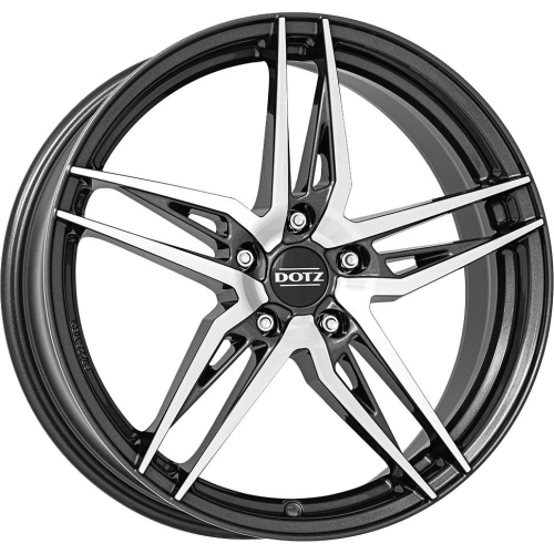 18'' 5x100 Dotz Interlagos dark Gunmetal/polished ET51 7.5J