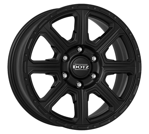 17'' 5x127 Dotz Kalahari Black matt ET30 8J