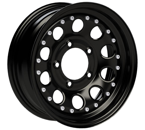 15'' 5x139.7 Dotz 4x4 Modular Beadlock 15z Black ET0 6J