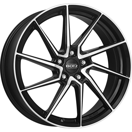 17'' 5x112 Dotz Spa dark Black/polished ET40 7.5J