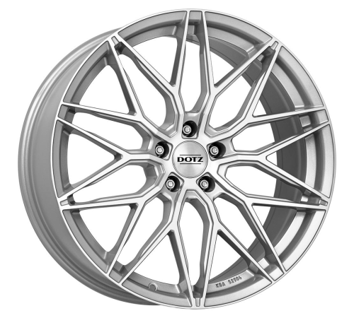18'' 5x108 Dotz Suzuka blaze Silver/polished ET45 8J