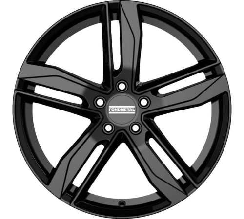 18'' 5x108 Fondmetal Hexis Glossy Black ET45 8J