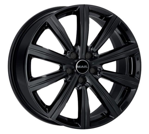 20'' 5x120 MAK Birmingham Gloss Black ET40 8.5J