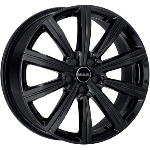 20'' 5x120 MAK Birmingham Gloss Black ET40 8.5J