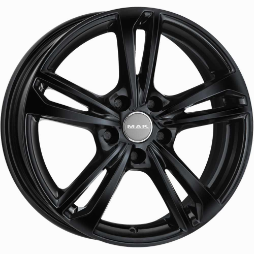 17'' 5x100 MAK Emblema Gloss Black ET48 7J