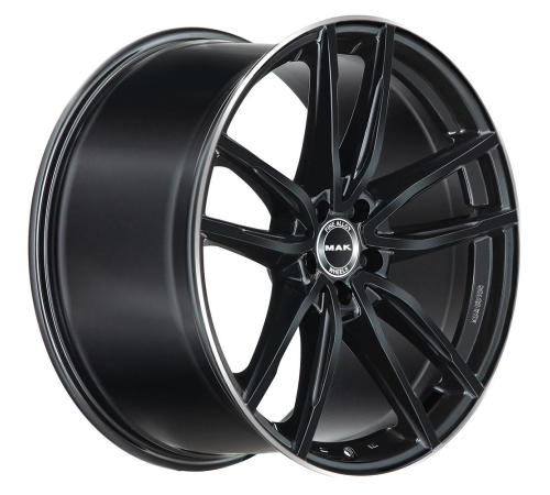 20'' 5x112 MAK Evo-D Gloss Black Mirror Ring ET40 9.5J
