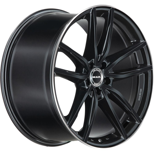 20'' 5x112 MAK Evo-D Gloss Black Mirror Ring ET40 9.5J