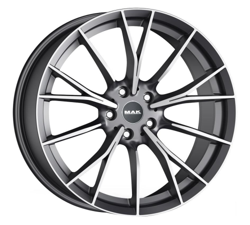20'' 5x112 MAK Fabrik Gun Met-Mirror Face ET27 8J