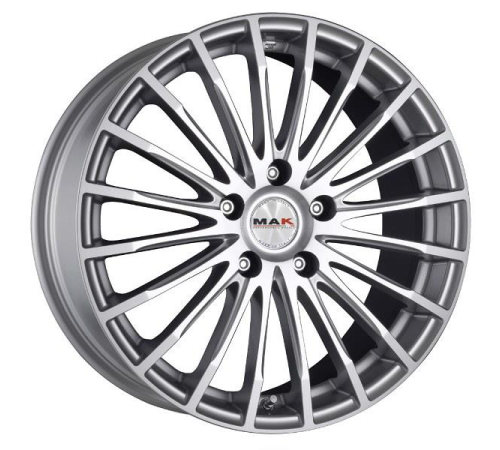 19'' 5x114.3 MAK Fatale Silver ET35 8.5J