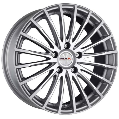 19'' 5x114.3 MAK Fatale Silver ET35 8.5J