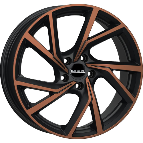 20'' 5x112 MAK Kassel Black & Bronze ET48 8J