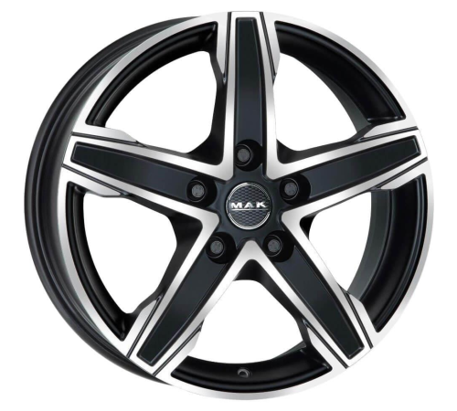 16'' 5x108 MAK King 5 Ice Black ET46 7J