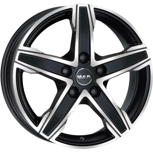16'' 5x108 MAK King 5 Ice Black ET46 7J