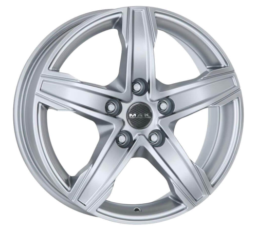 16'' 5x130 MAK King 5 Silver ET55 6.5J